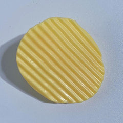 2pcs Plastic Potato Chip Shaped Sealing Clip Snack Bag Clip