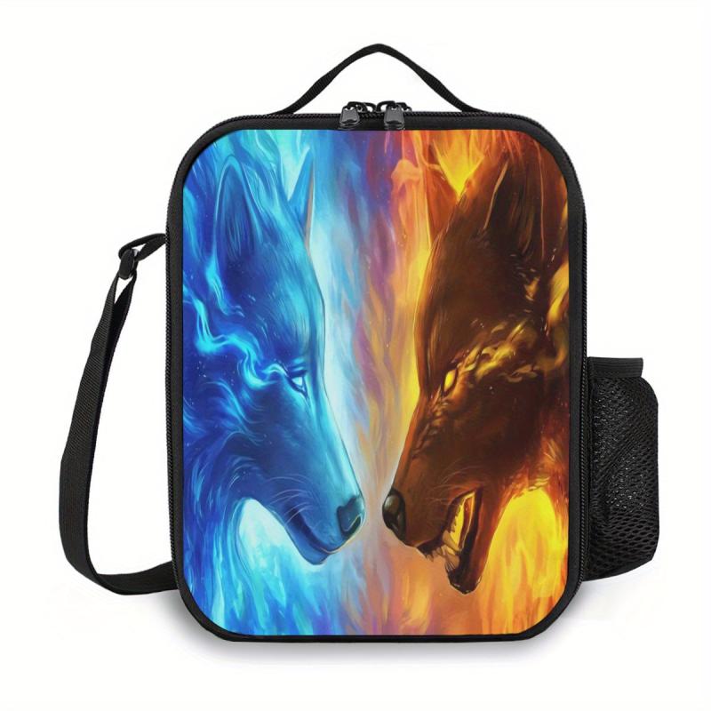 Animal Lion Lunch Bag Waterproof Outdoor Picnic Bag