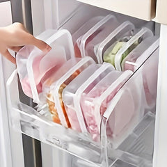 10pc 350ml Refrigerator Fresh-keeping Box Storage Container