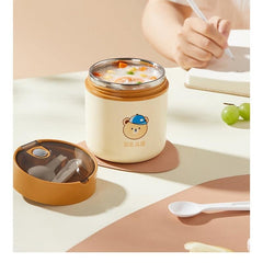 Bear Insulated Food Jar Stainless Steel Lunch Container