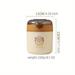 Bear Insulated Food Jar Stainless Steel Lunch Container