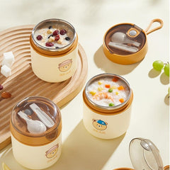 Bear Insulated Food Jar Stainless Steel Lunch Container