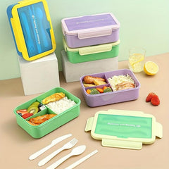 Adult Bento Box 3-Compartment Leakproof Lunch Container