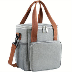 Insulated Lunch Bag for Office School Waterproof Leakproof Freezabl