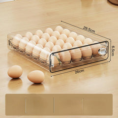 Transparent Egg Container for Fridge Fresh Keeping Holder