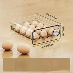 Transparent Egg Container for Fridge Fresh Keeping Holder