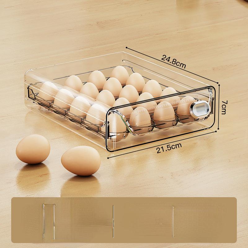 Transparent Egg Container for Fridge Fresh Keeping Holder