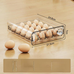 Transparent Egg Container for Fridge Fresh Keeping Holder