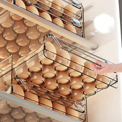Transparent Egg Container for Fridge Fresh Keeping Holder