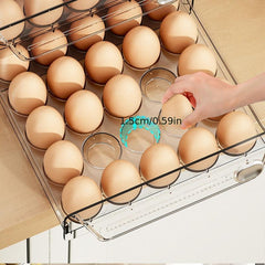Transparent Egg Container for Fridge Fresh Keeping Holder