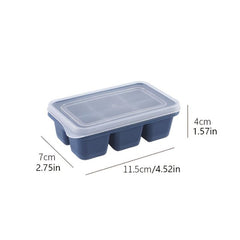 6pcs Ice Cubes Ice Boxes Freezer Mold Homemade Ice Box For Whiskey Cocktail