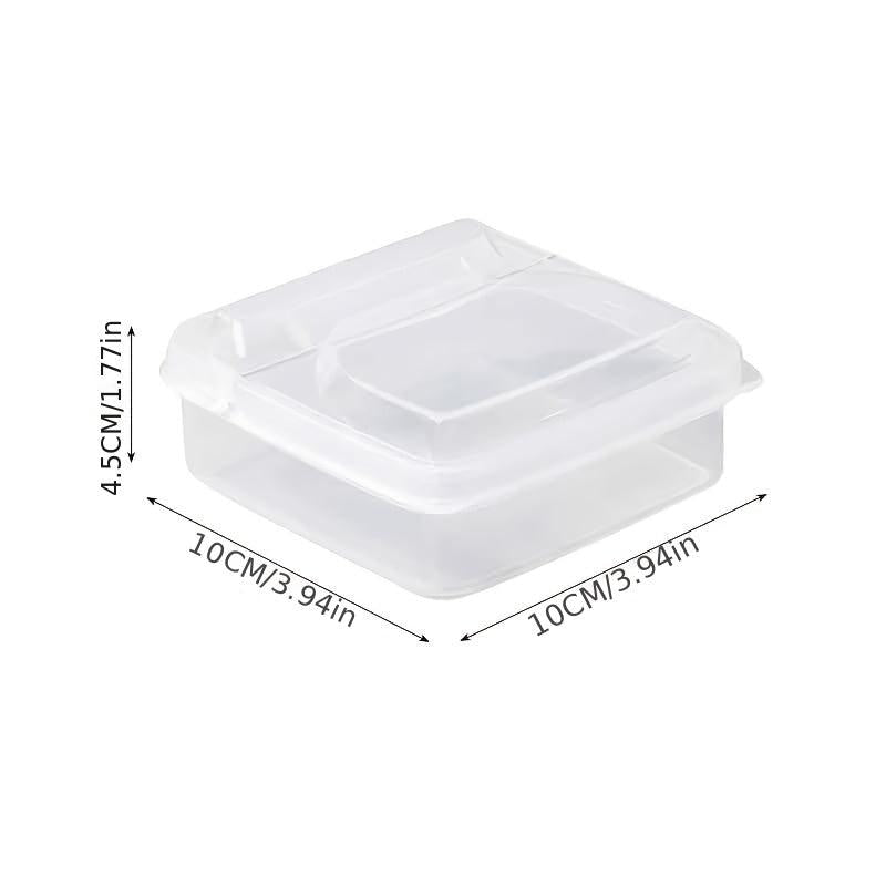 Sliced Cheese Container For Fridge Flip Lid Fresh Keeping Leakproof Box