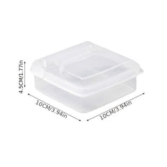Sliced Cheese Container For Fridge Flip Lid Fresh Keeping Leakproof Box