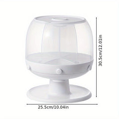 Clear Plastic Sealed Jars Insect & Moisture Proof Storage Containers