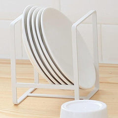 Space Saving Kitchen Dish Rack Dish Drainer Plate Organizer and Plate Rack