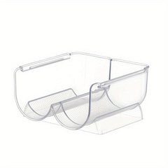 Stackable PET Wine Rack Holder for Kitchen and Refrigerator