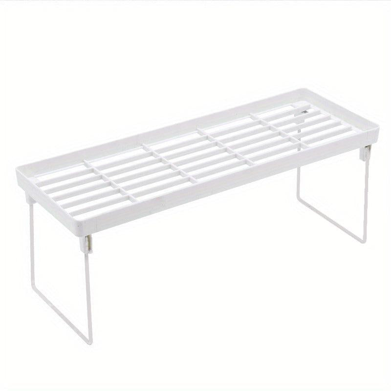 Plastic Foldable Seasoning Rack Condiment Storage for Kitchen Countertop