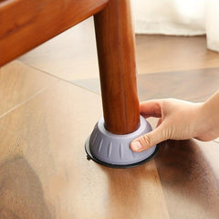 4 Anti Vibration Pads for Washing Machines - Noise Reduction & Slip Protecti