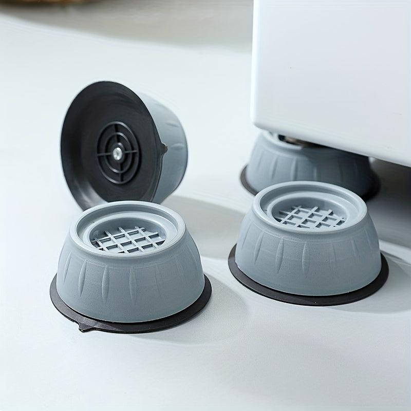 4 Anti Vibration Pads for Washing Machines - Noise Reduction & Slip Protecti