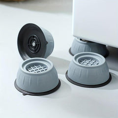 4 Anti Vibration Pads for Washing Machines - Noise Reduction & Slip Protecti