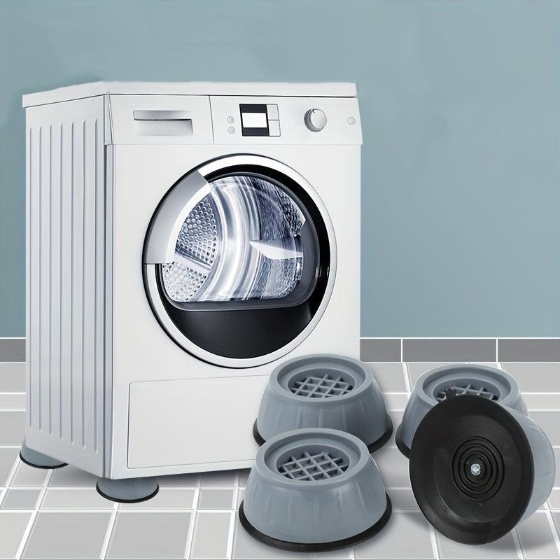 4 Anti Vibration Pads for Washing Machines - Noise Reduction & Slip Protecti