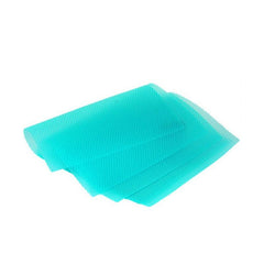 4pcs Refrigerator Liners Mats Waterproof Oilproof Fridge Liners for Shelves
