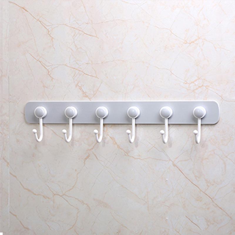 360 Rotating Storage Shelf With 6 Hooks Spoon Spatula Organizer