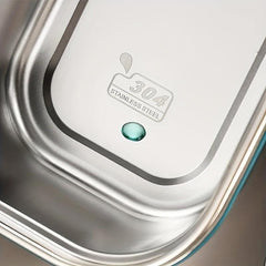 Insulated Stainless Steel Bento Box for Portable Meals