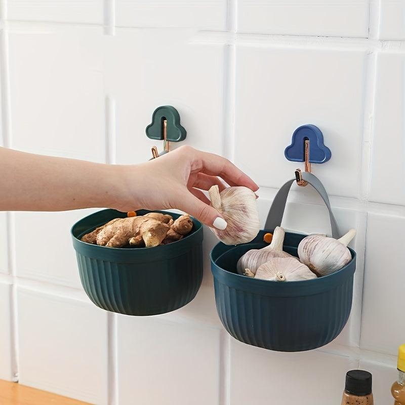 Kitchen Storage Basket Hanging Basket Bathroom Storage Basket