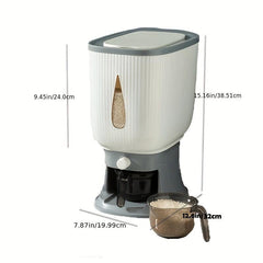 10kg Rice Bucket Large Capacity Cereal Container
