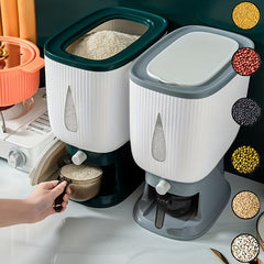 10kg Rice Bucket Large Capacity Cereal Container