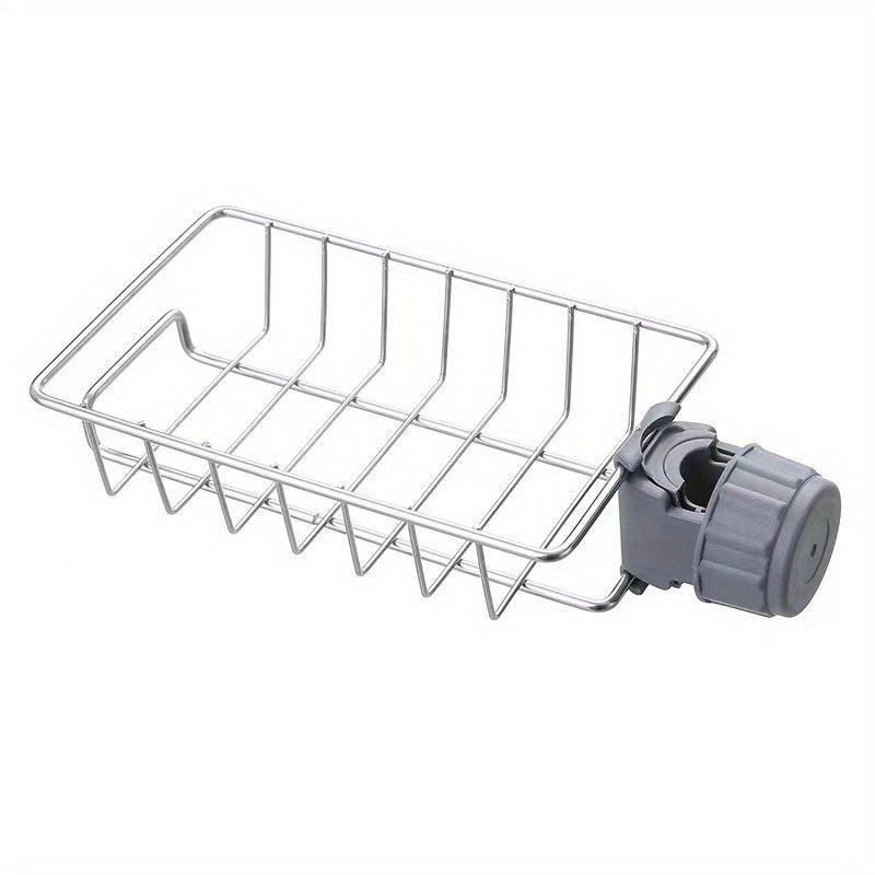 Kitchen Sink Drain Basket Stainless Steel Rack for Tableware