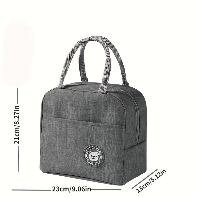 Insulated Lunch Tote Bag Leakproof Thermal Cooler Bag for Travel Work School