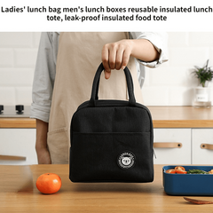 Insulated Lunch Tote Bag Leakproof Thermal Cooler Bag for Travel Work School