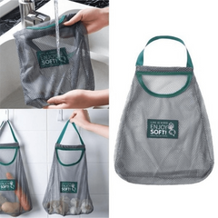 Large Capacity Storage Hanging Bag Kitchen Organize Mesh Bag Leakproof