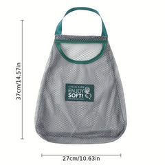 Large Capacity Storage Hanging Bag Kitchen Organize Mesh Bag Leakproof