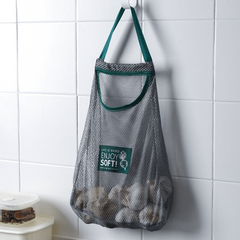 Large Capacity Storage Hanging Bag Kitchen Organize Mesh Bag Leakproof