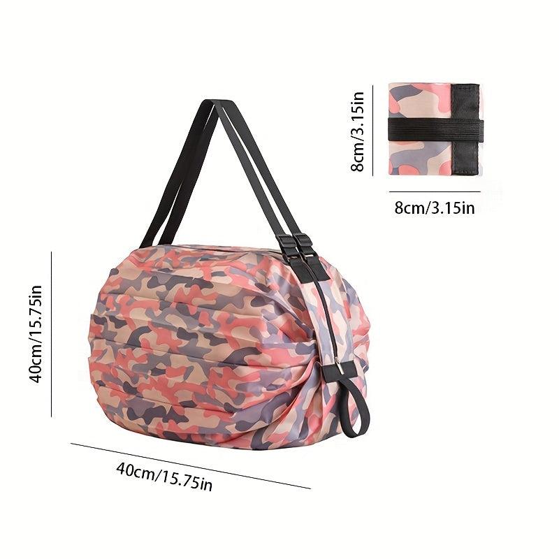 Foldable Eco Shopping Bag with Shoulder Strap