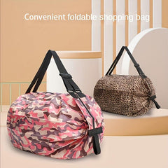 Foldable Eco Shopping Bag with Shoulder Strap
