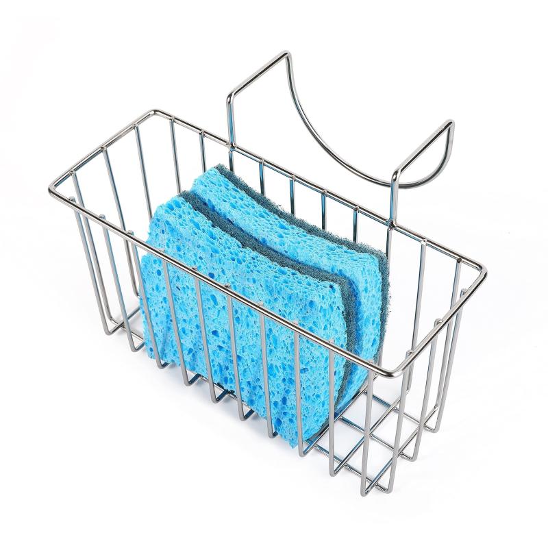 Sink Sponge Holder Kitchen Sink Caddy Organizer Rustproof Durable