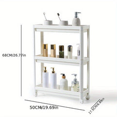 Movable Disassembly Kitchen Bathroom Storage Rack Extendable Gap Storage Rack