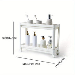 Movable Disassembly Kitchen Bathroom Storage Rack Extendable Gap Storage Rack