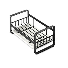 Stainless Steel Sponge Holder Sink Organizer with Drain Tray