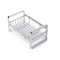 Stainless Steel Sponge Holder Sink Organizer with Drain Tray
