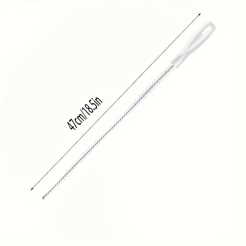 Spiral Nylon Bristles Sink Cleaning Brush Hair Catcher Clog Remover