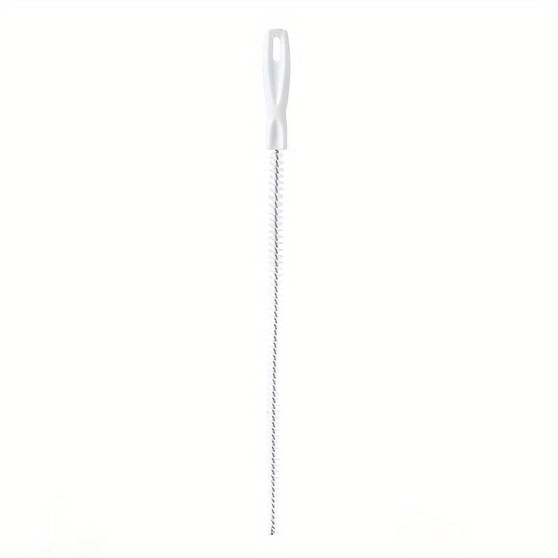 Spiral Nylon Bristles Sink Cleaning Brush Hair Catcher Clog Remover