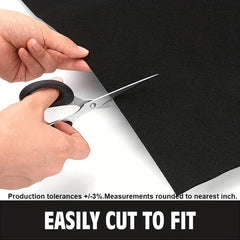 Waterproof Silicone Mat for Under Sink Shelf Bathroom Cabinet Protects Surfaces