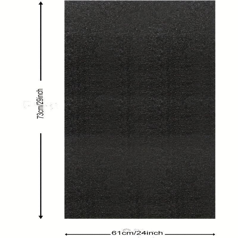 Waterproof Silicone Mat for Under Sink Shelf Bathroom Cabinet Protects Surfaces