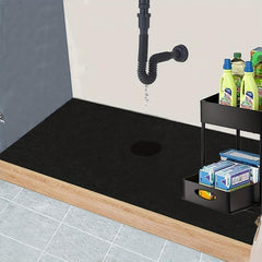 Waterproof Silicone Mat for Under Sink Shelf Bathroom Cabinet Protects Surfaces