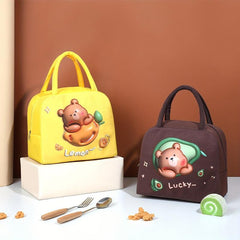 3D Animal Insulated Lunch Bag Aluminum Foil Lunch Box